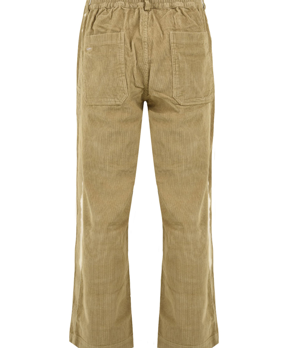 Pantalone One Tuck Fatigue Cordury KAPPY Unisex - Beige