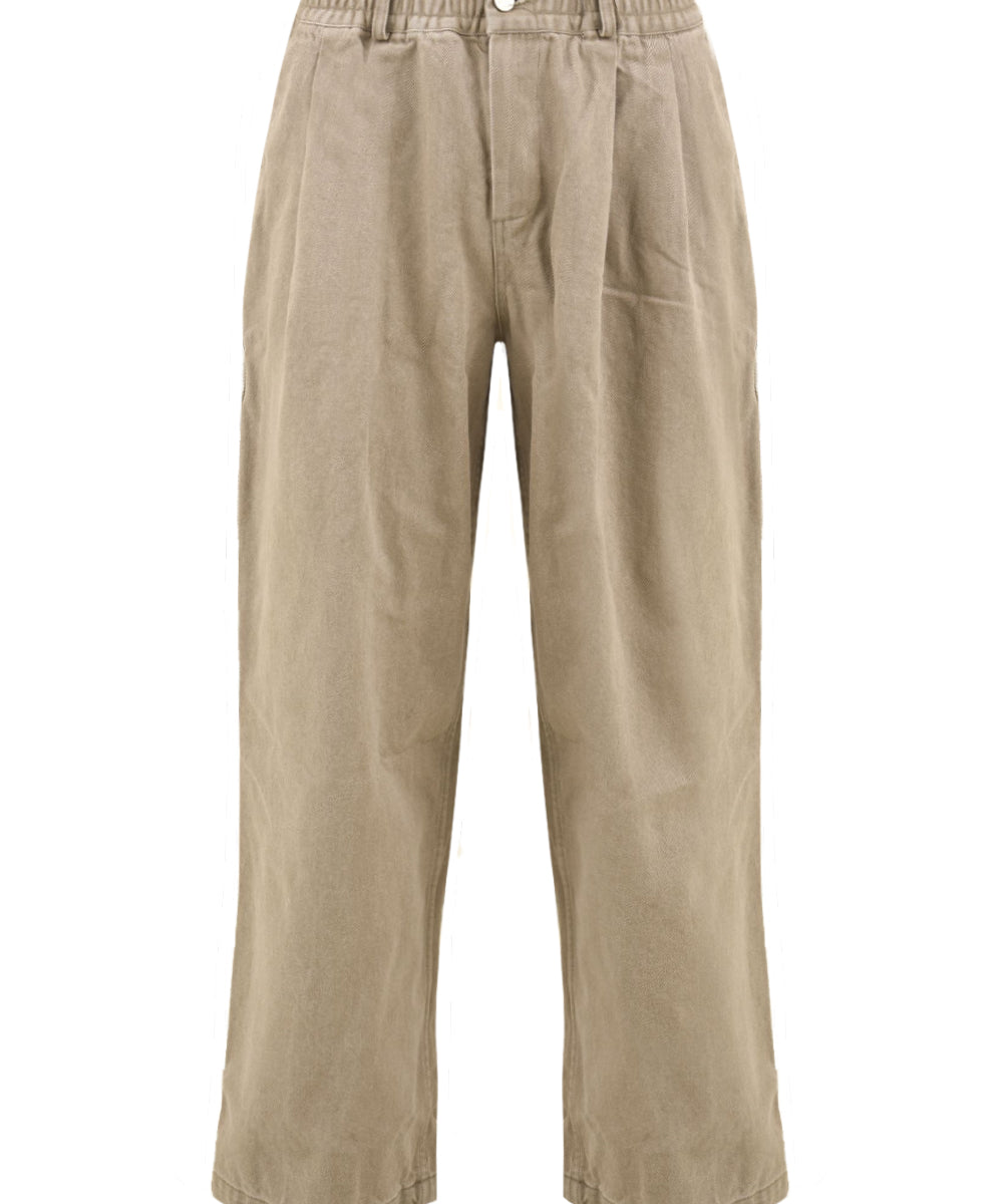 Pantalone Two Tuck Wide Kation KAPPY Unisex - Beige