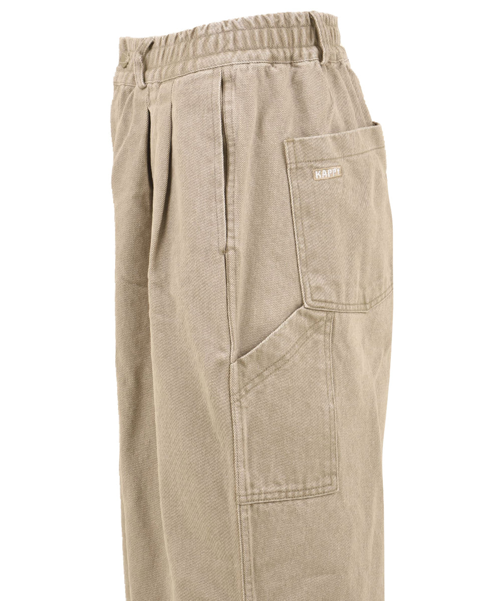 Pantalone Two Tuck Wide Kation KAPPY Unisex - Beige