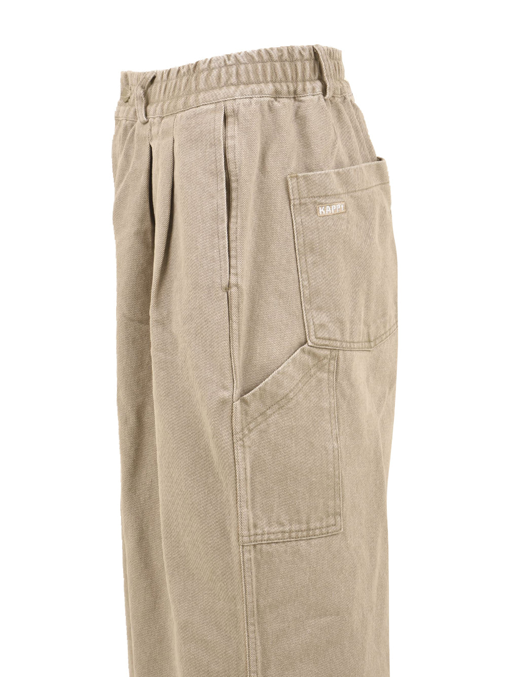 Pantalone Two Tuck Wide Kation KAPPY Unisex - Beige