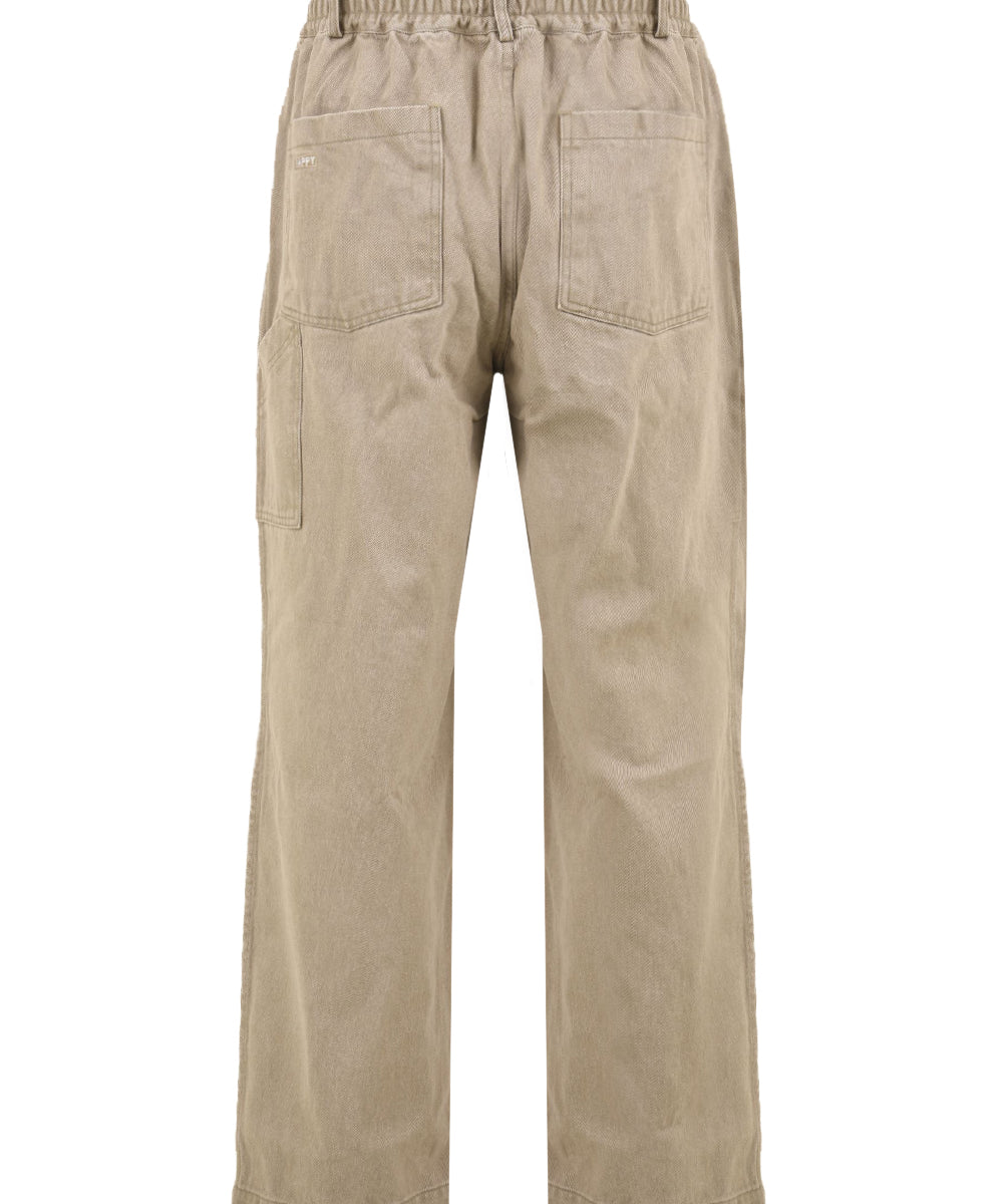 Pantalone Two Tuck Wide Kation KAPPY Unisex - Beige