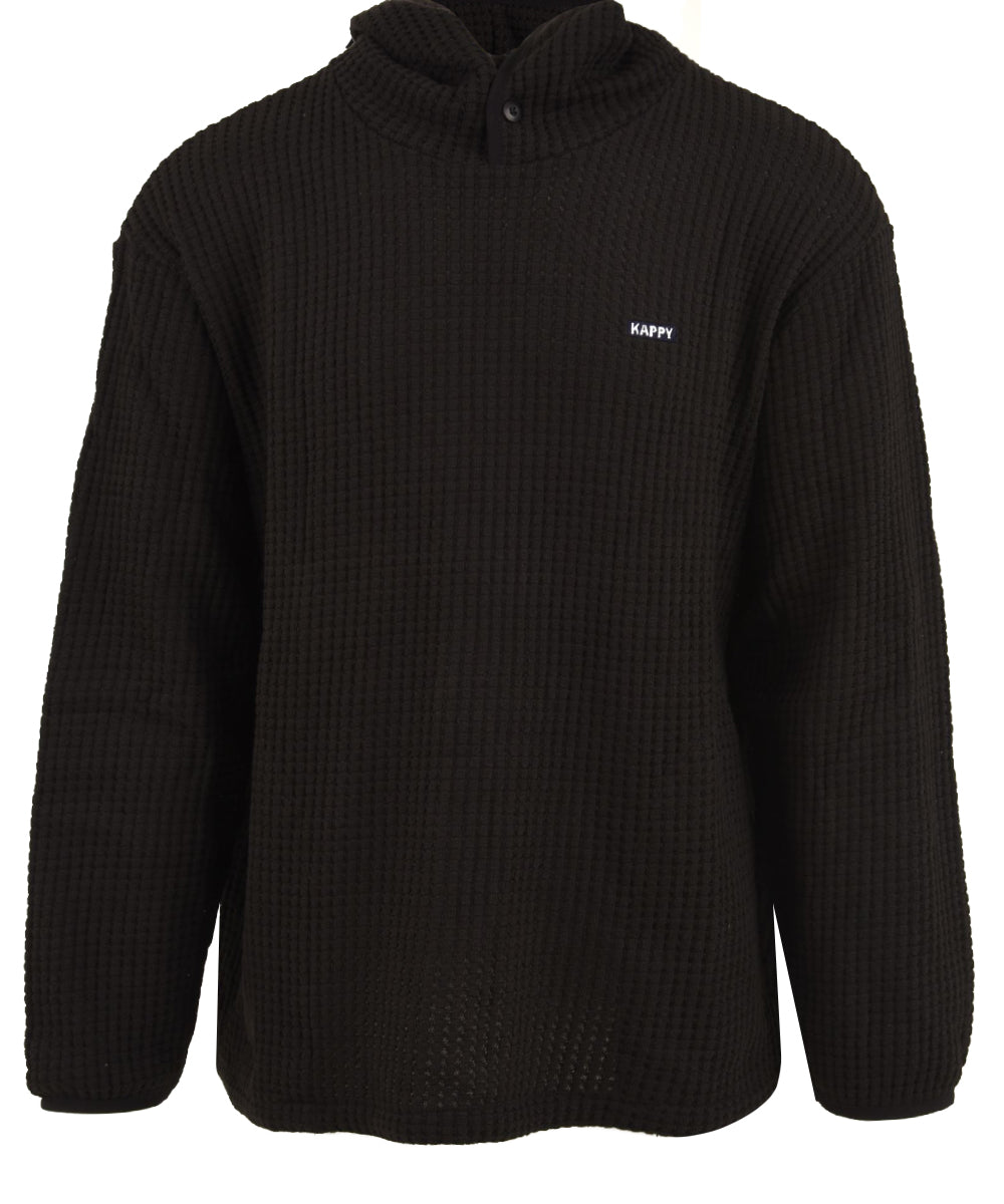 Felpa con cappuccio KAPPY Unisex - Nero