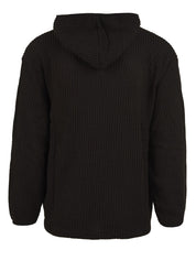 Felpa con cappuccio KAPPY Unisex - Nero