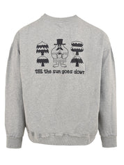 Felpa Yeti Fluff KAPPY Unisex - Grigio