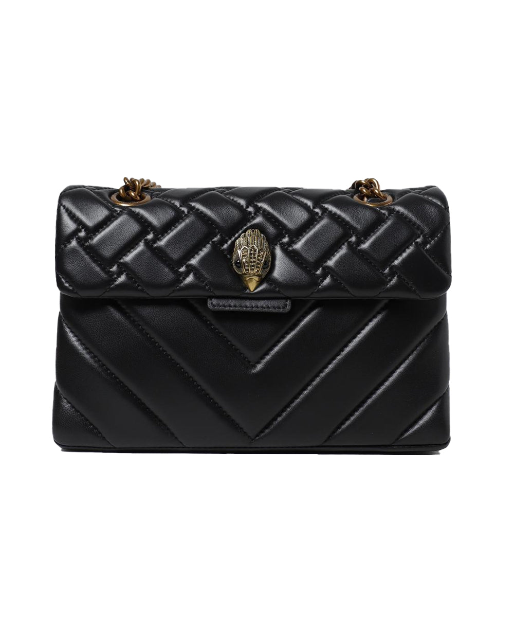 Borsa Leather Kensington X KURT GEIGER Donna - Nero