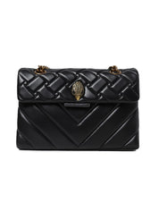Borsa Leather Kensington X KURT GEIGER Donna - Nero