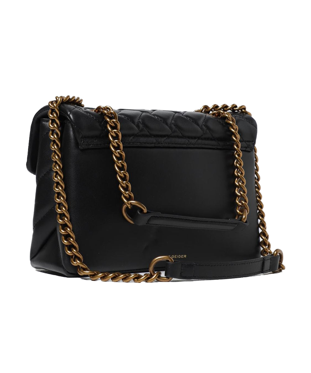 Borsa Leather Kensington X KURT GEIGER Donna - Nero