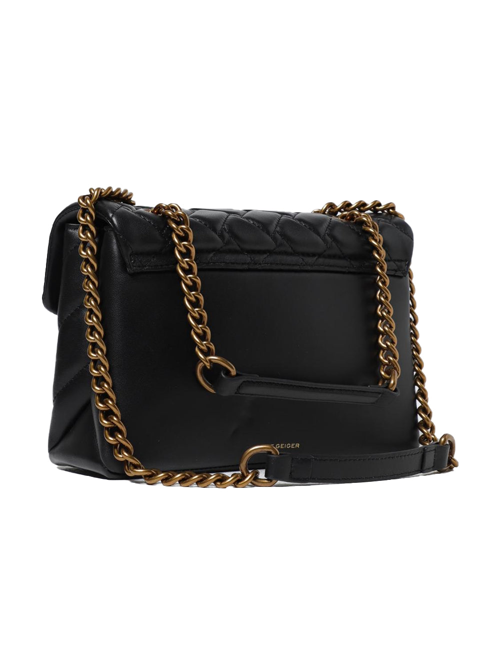 Borsa Leather Kensington X KURT GEIGER Donna - Nero