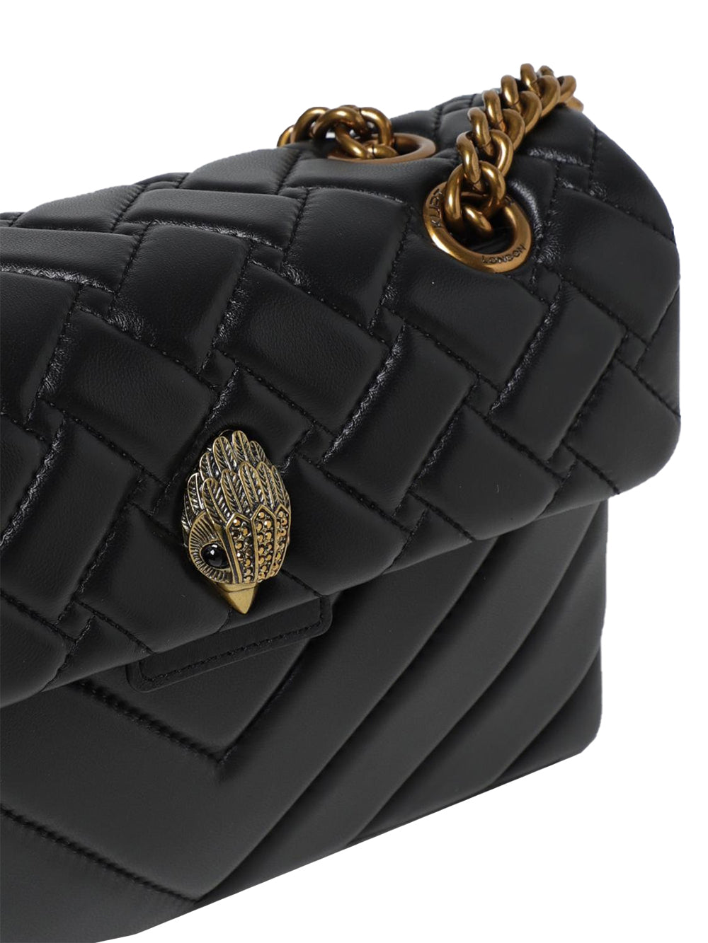 Borsa Leather Kensington X KURT GEIGER Donna - Nero