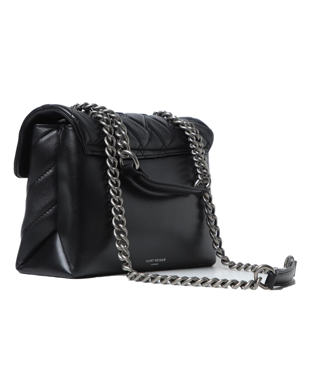 Borsa Leather Kensington X KURT GEIGER Donna - Nero