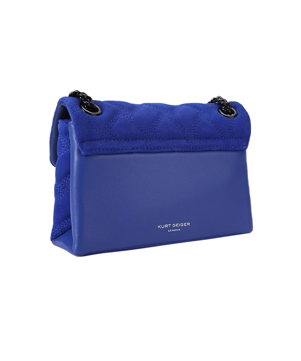 Borsa Leather Kensington KURT GEIGER Donna - Blue