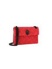Borsa Leather Mini Kensington KURT GEIGER Donna - Rosso