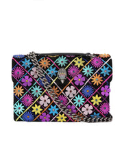 Borsa Kensington Flowers KURT GEIGER Donna - Nero