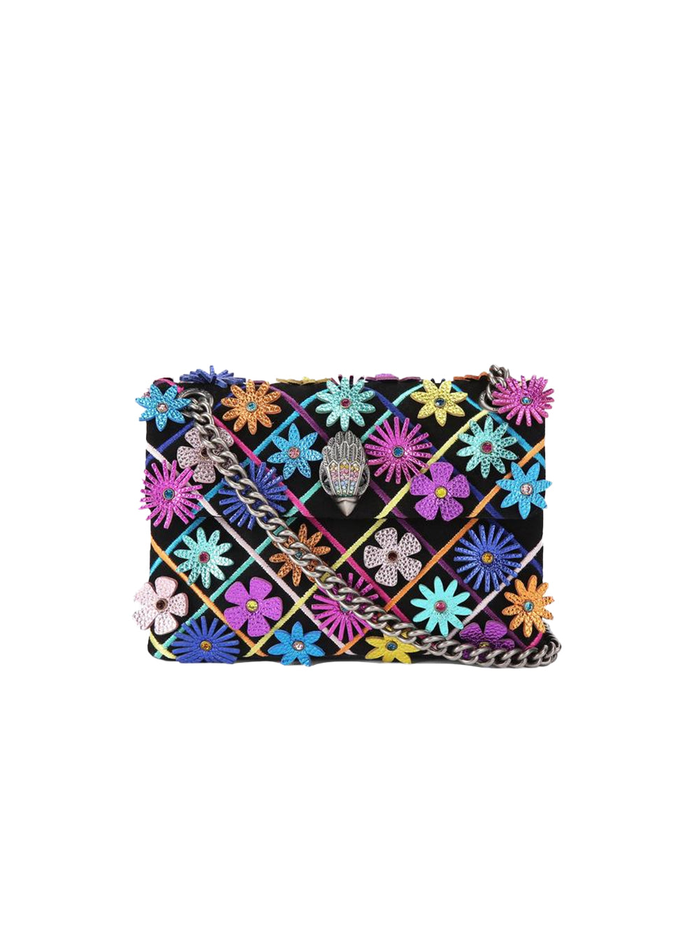 Borsa Mini Kensington Flowers KURT GEIGER Donna - Nero