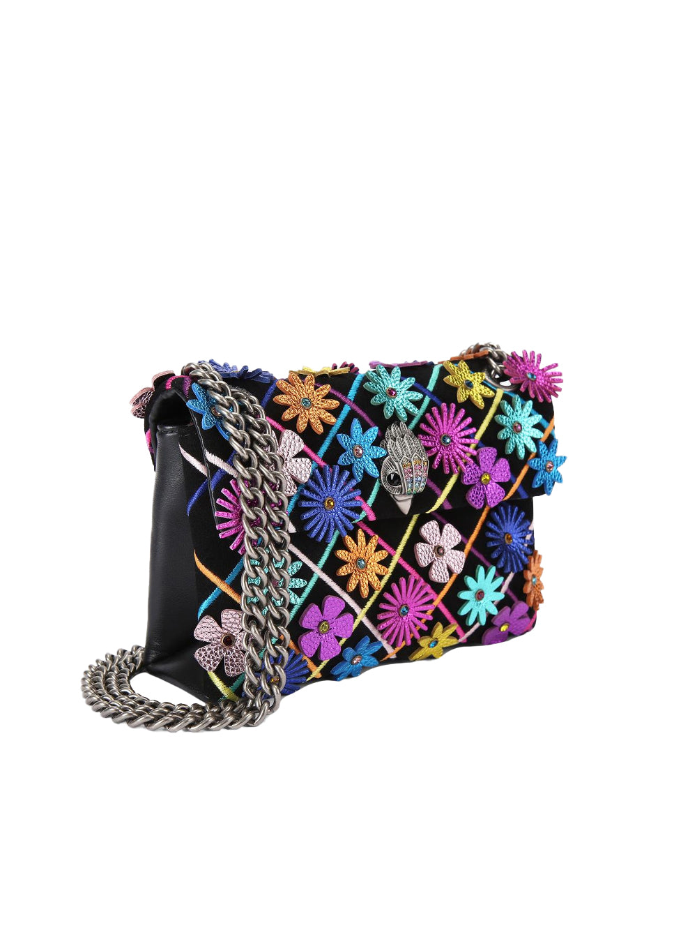 Borsa Mini Kensington Flowers KURT GEIGER Donna - Nero