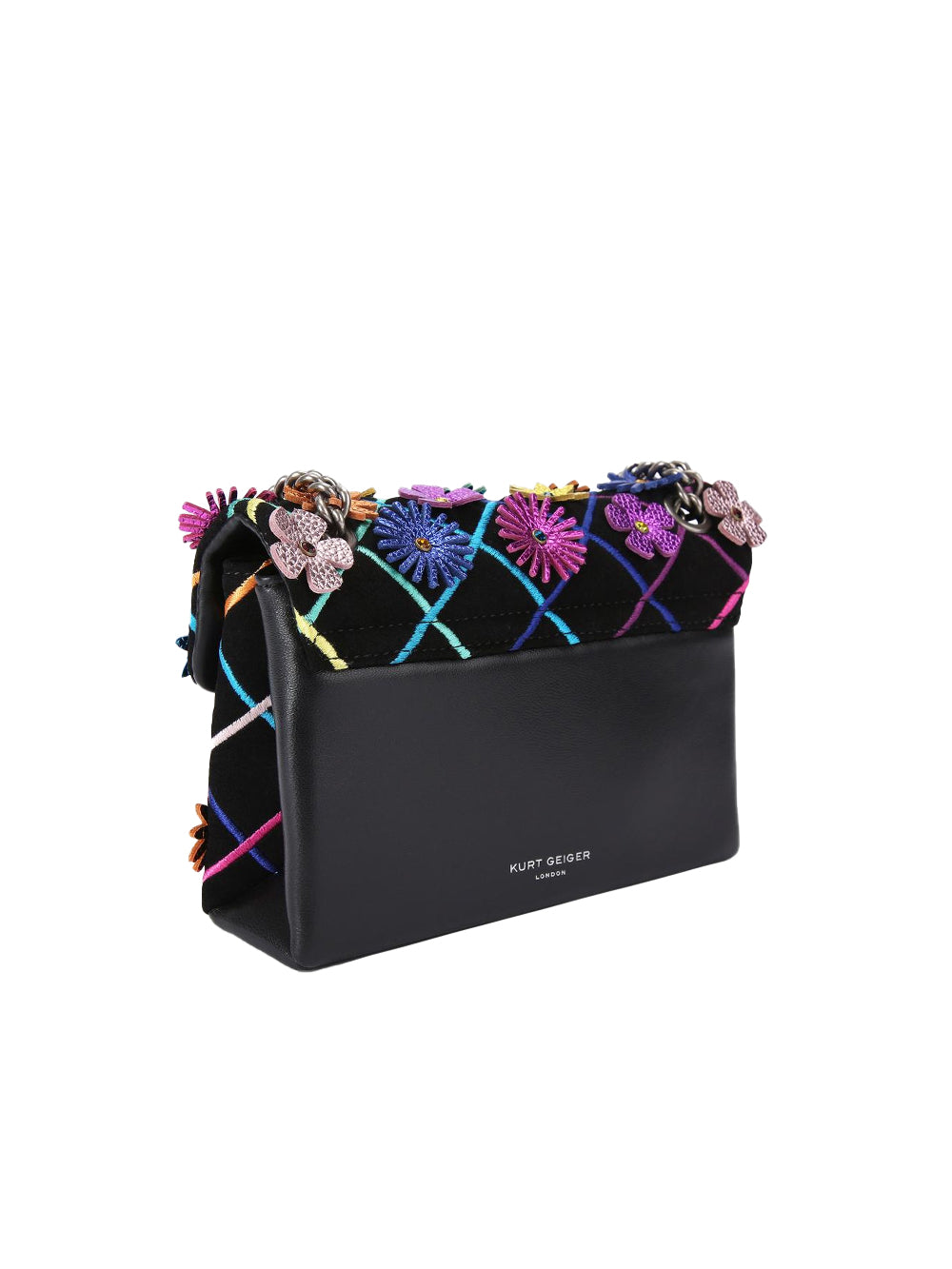 Borsa Mini Kensington Flowers KURT GEIGER Donna - Nero