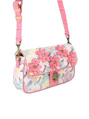 Borsa Camdem Flap Sh Flower KURT GEIGER Donna - Rosa