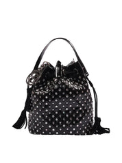 Borsa Andromeda Shiny Bucket LA CARRIE Donna - Nero