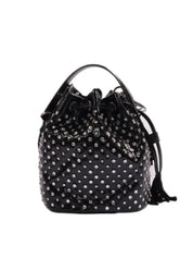 Borsa Andromeda Shiny Bucket LA CARRIE Donna - Nero