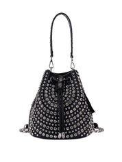 Borsa Andromeda Bucket LA CARRIE Donna - Nero