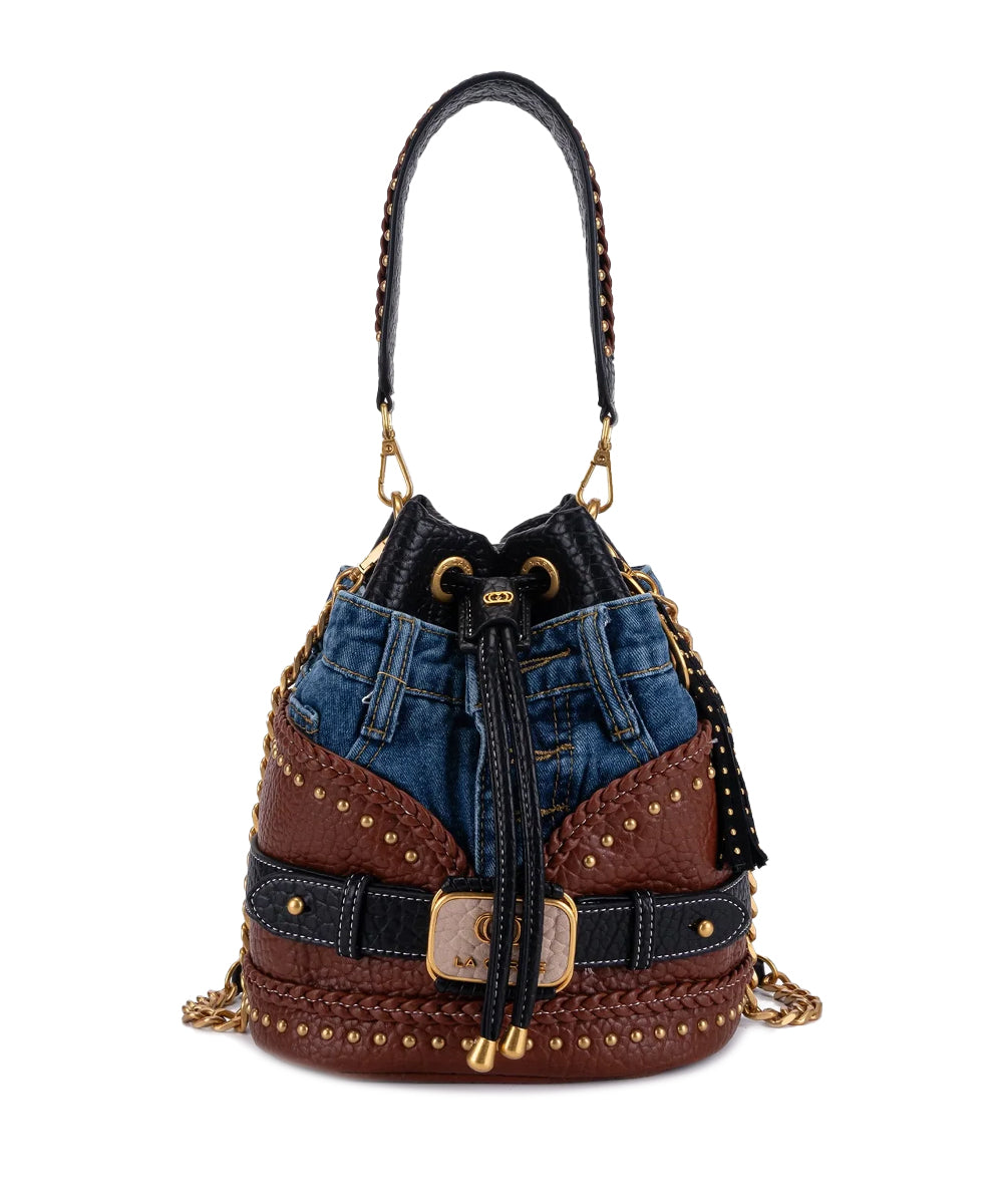 Borsa Bagghy Bucket LA CARRIE Donna - Marrone