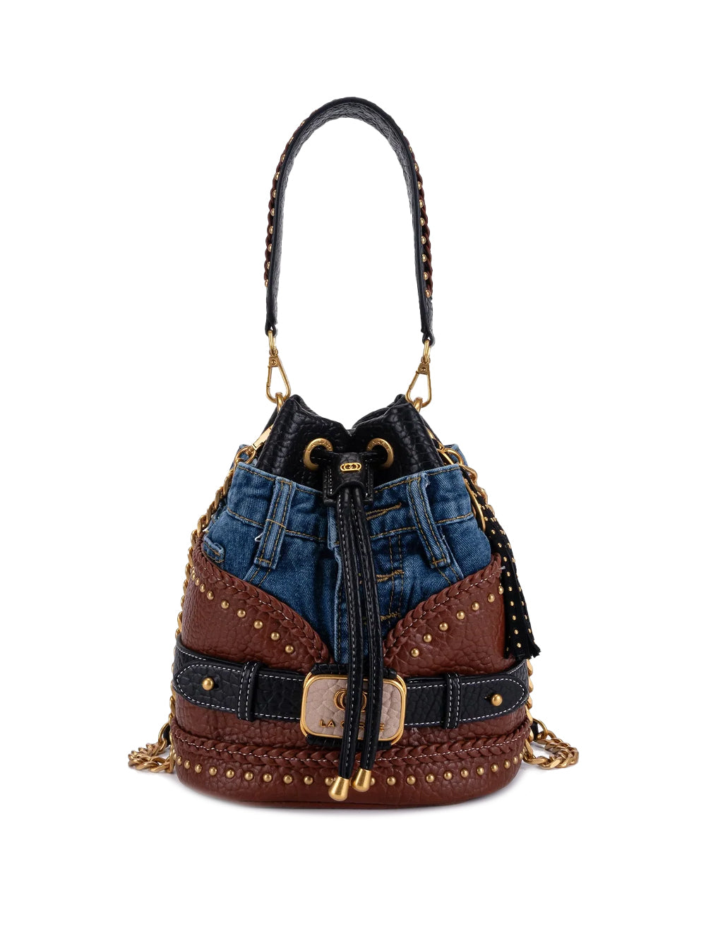 Borsa Bagghy Bucket LA CARRIE Donna - Marrone