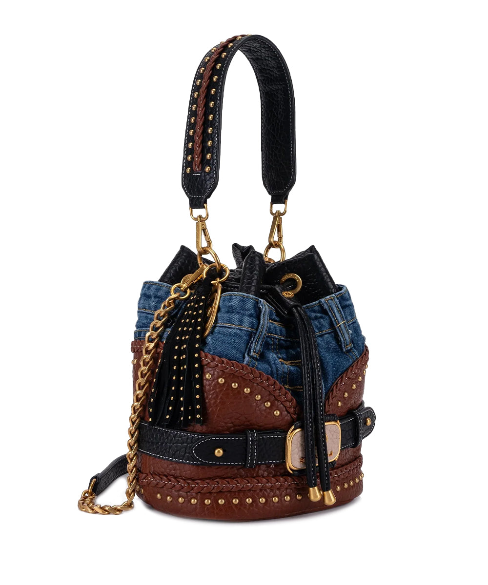 Borsa Bagghy Bucket LA CARRIE Donna - Marrone