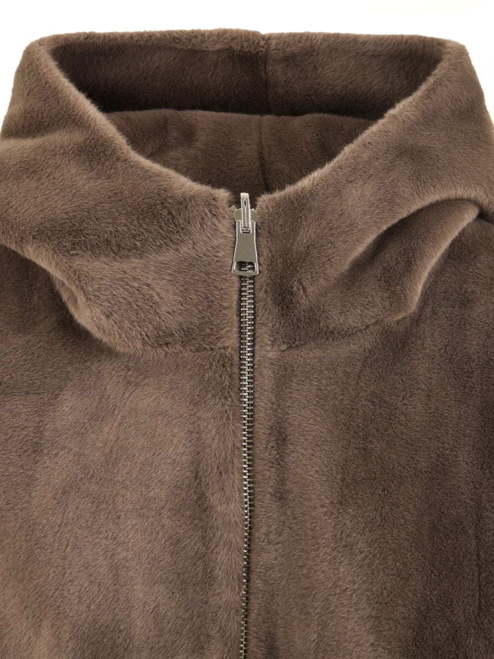 Giubbotto reversibile Cape Poly Mink LOU ANDREA Donna - Marrone