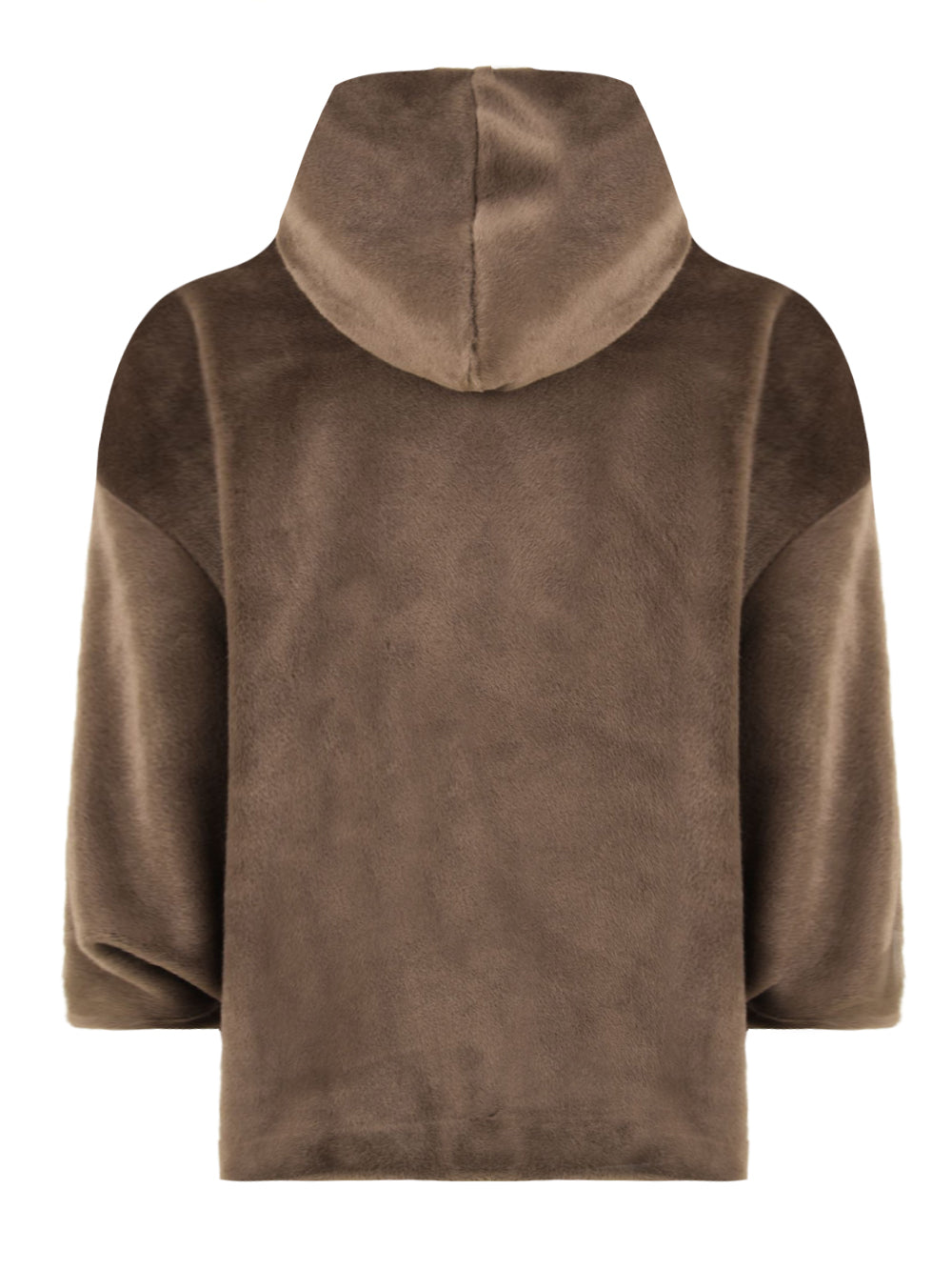 Giubbotto reversibile Cape Poly Mink LOU ANDREA Donna - Marrone