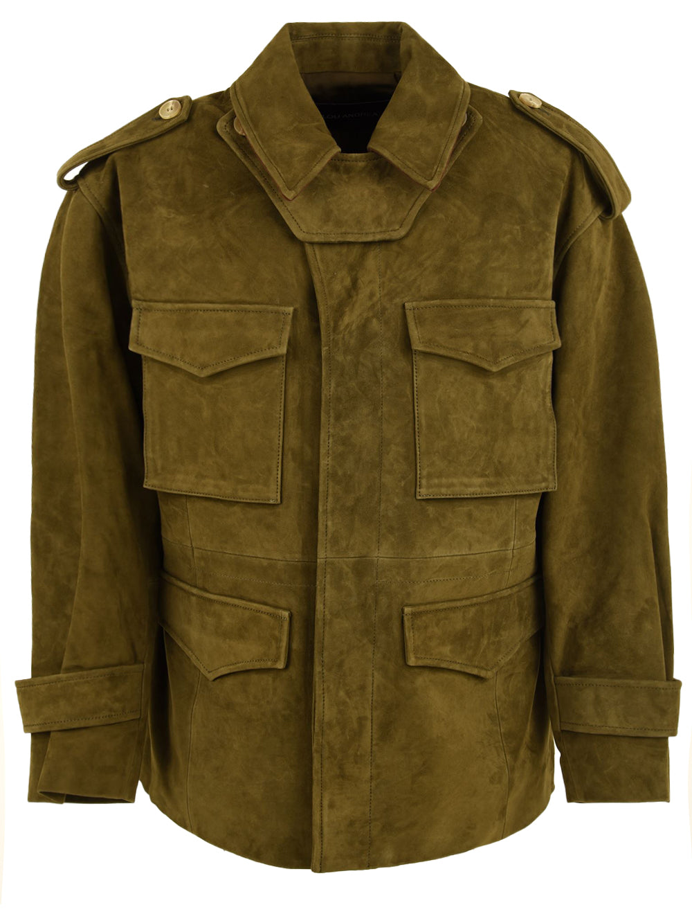 Giubbotto Sheep Suede LOU ANDREA Donna - Verde