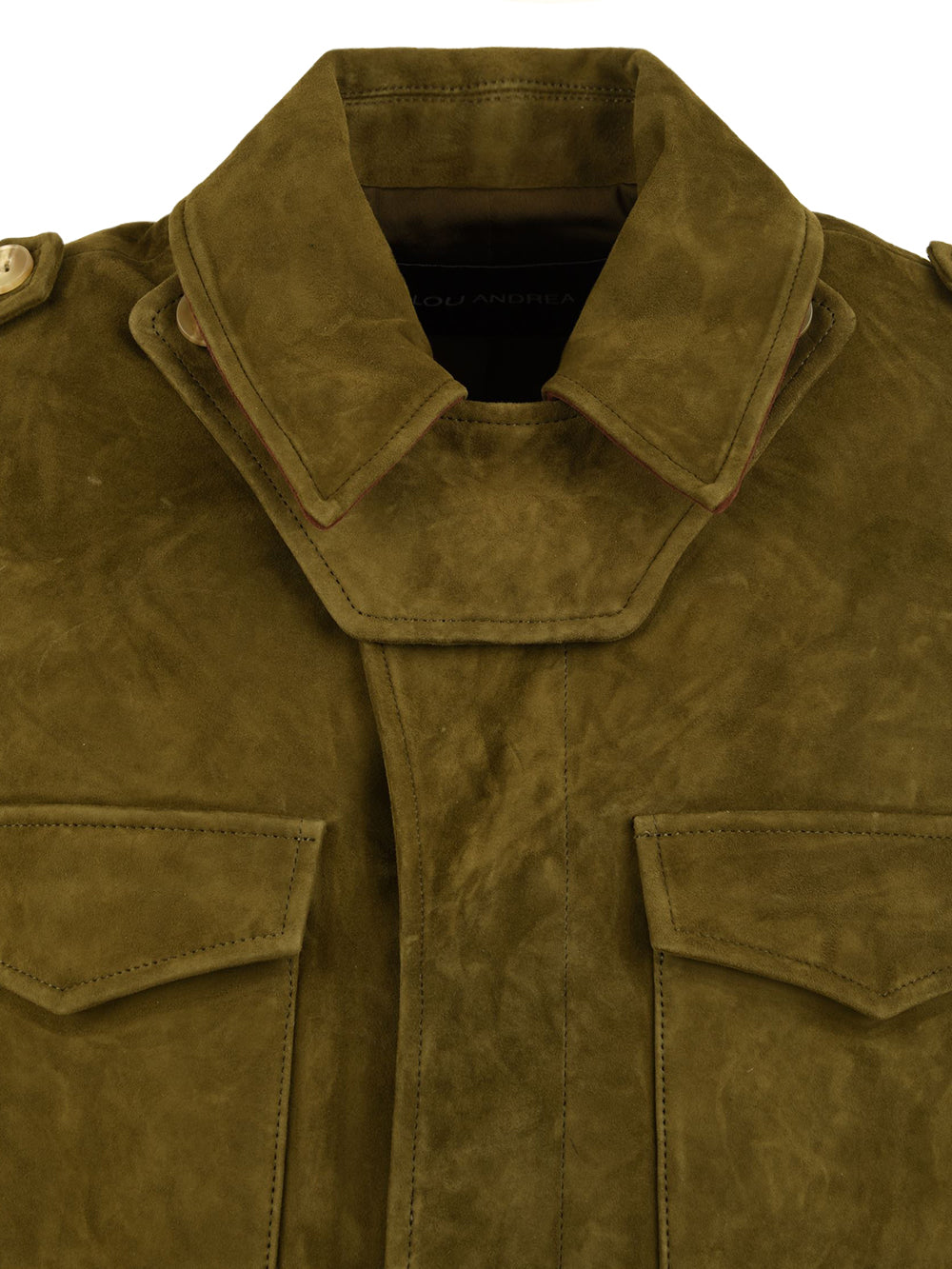 Giubbotto Sheep Suede LOU ANDREA Donna - Verde