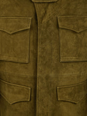 Giubbotto Sheep Suede LOU ANDREA Donna - Verde