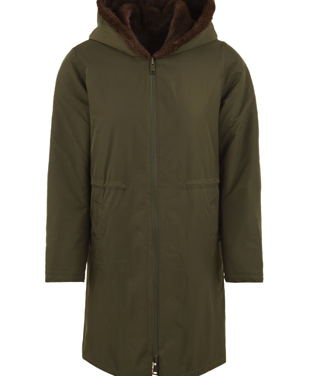 Parka reversibile LOU ANDREA Donna - Verde