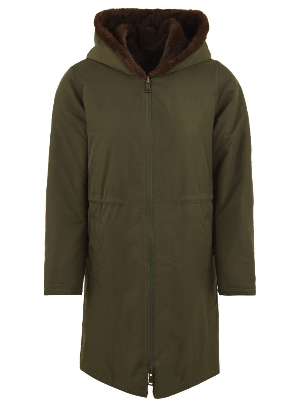 Parka reversibile LOU ANDREA Donna - Verde
