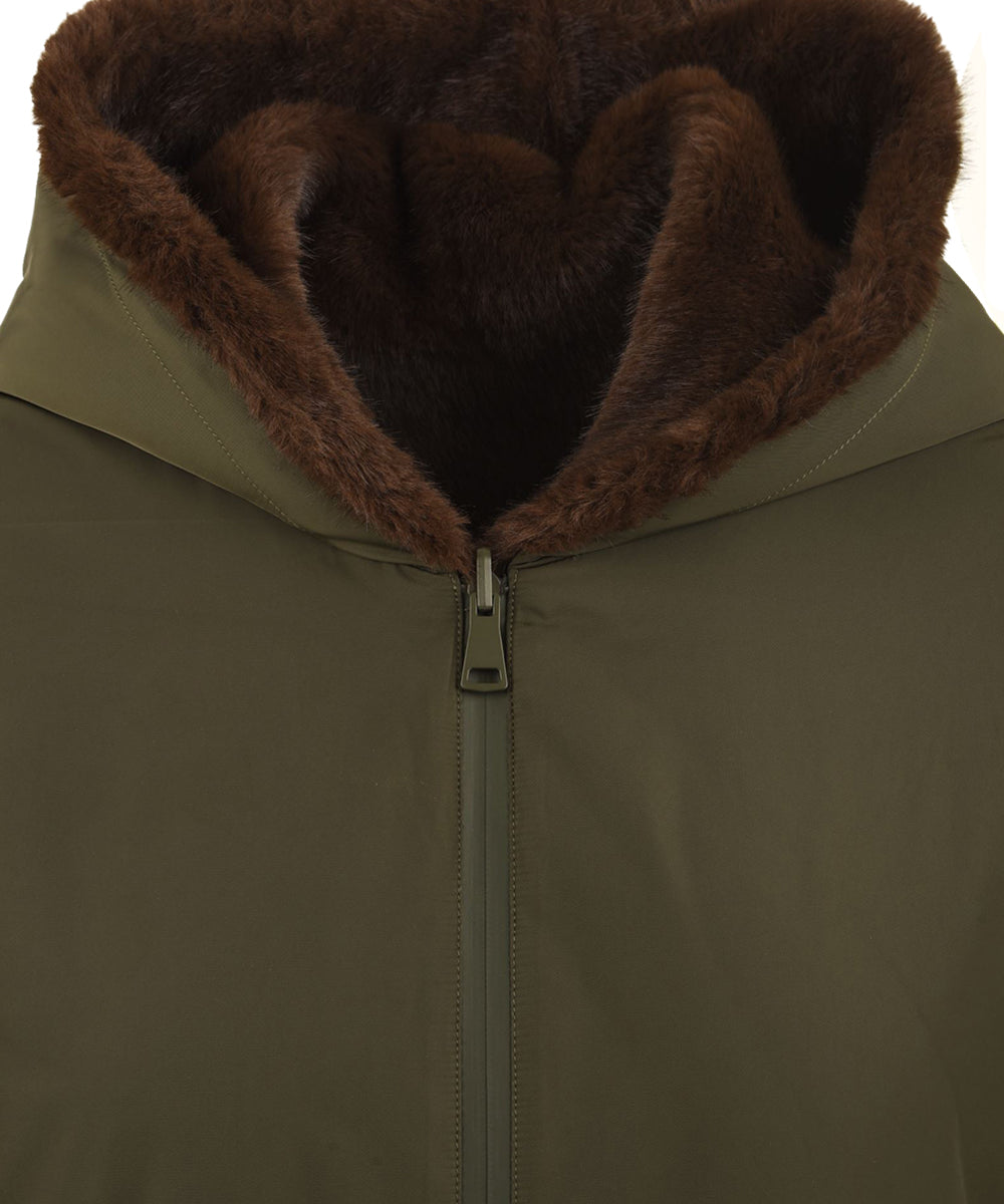 Parka reversibile LOU ANDREA Donna - Verde