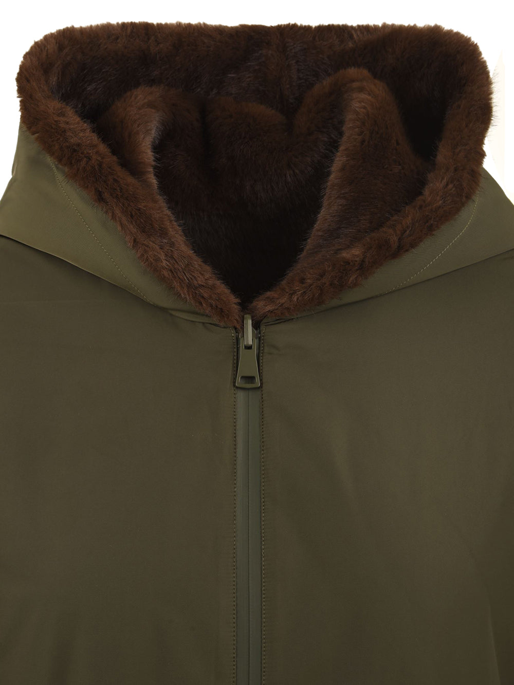 Parka reversibile LOU ANDREA Donna - Verde