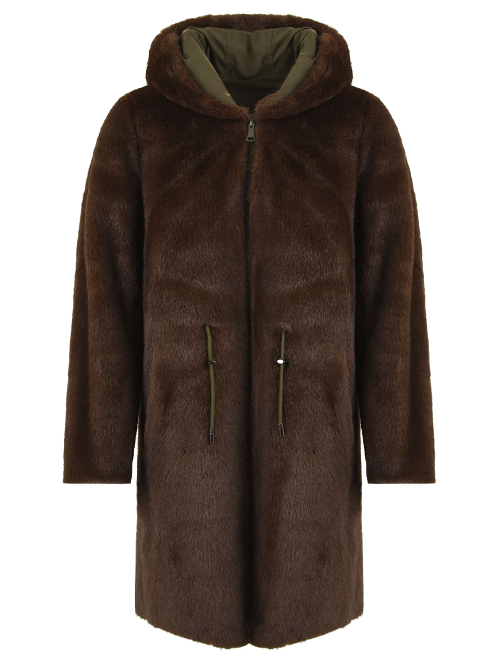 Parka reversibile LOU ANDREA Donna - Verde