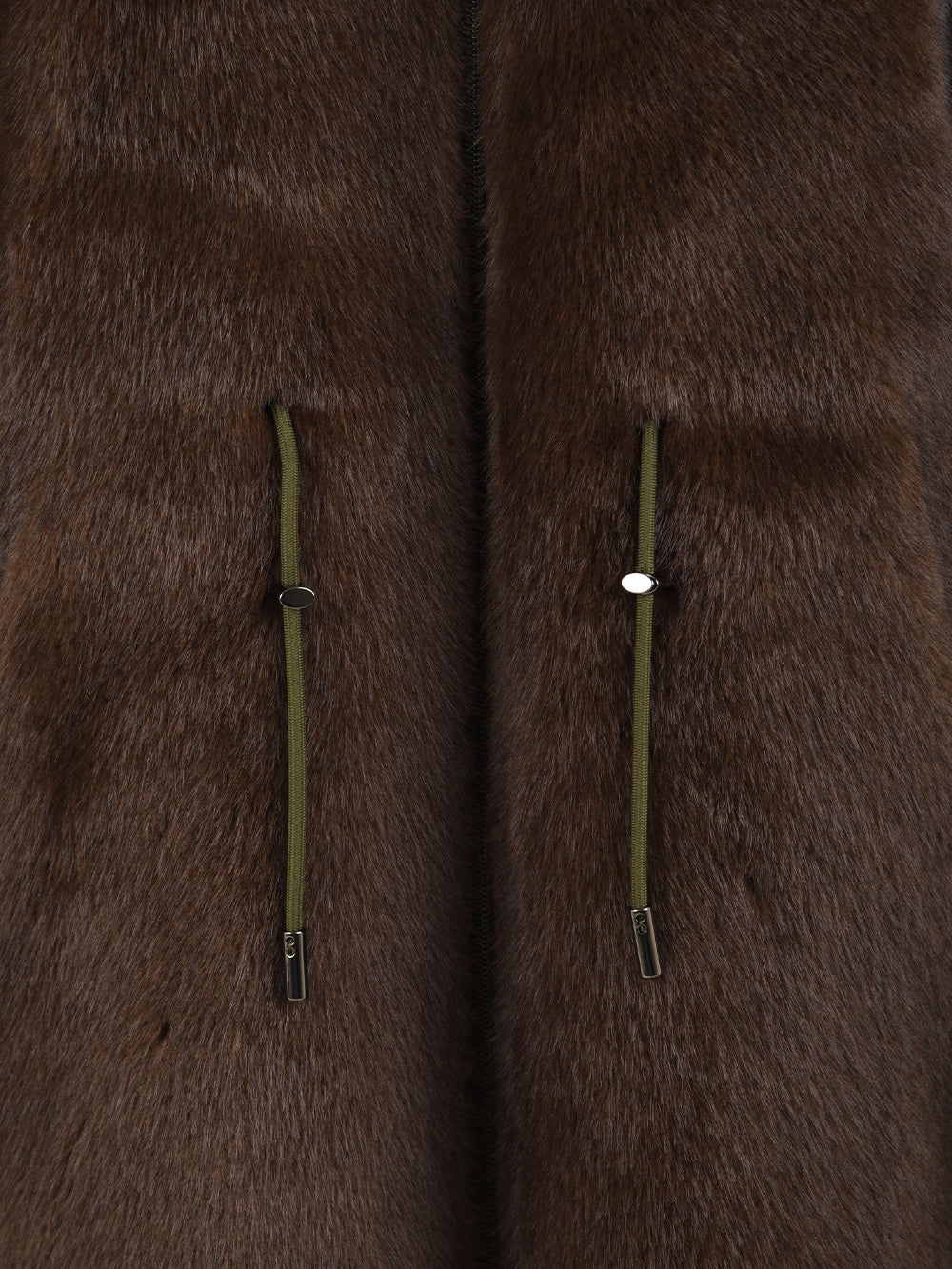 Parka reversibile LOU ANDREA Donna - Verde