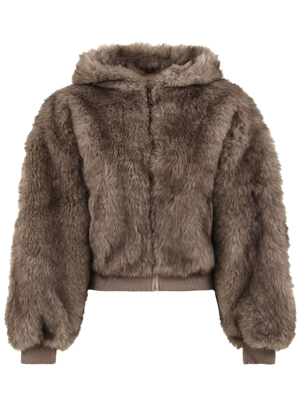 Pelliccia ecologica LOU ANDREA Donna - Grigio