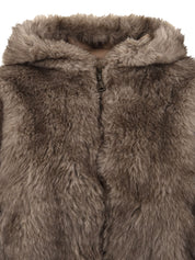 Pelliccia ecologica LOU ANDREA Donna - Grigio