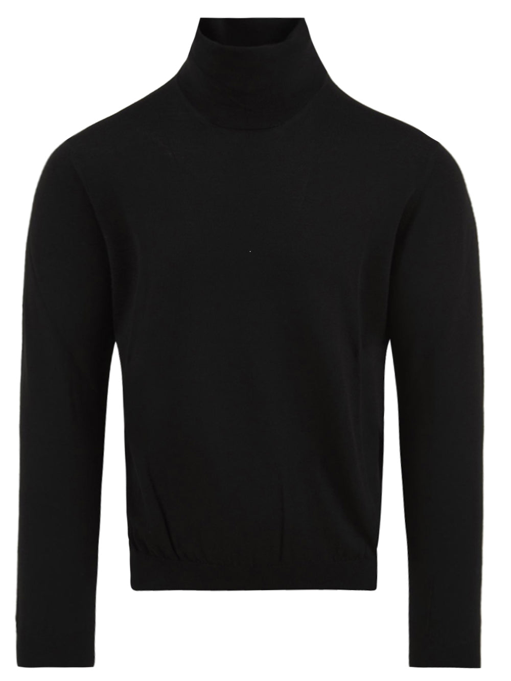 Maglione collo alto in lana vergine MALO Uomo - Nero