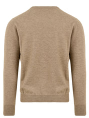 Maglione girocollo in cashmere MALO Uomo - Marrone