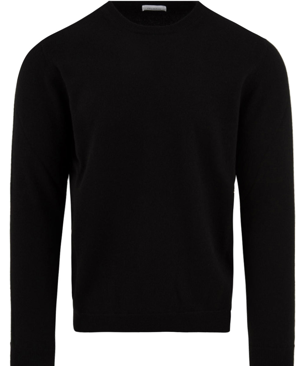 Maglione girocollo in cashmere MALO Uomo - Nero