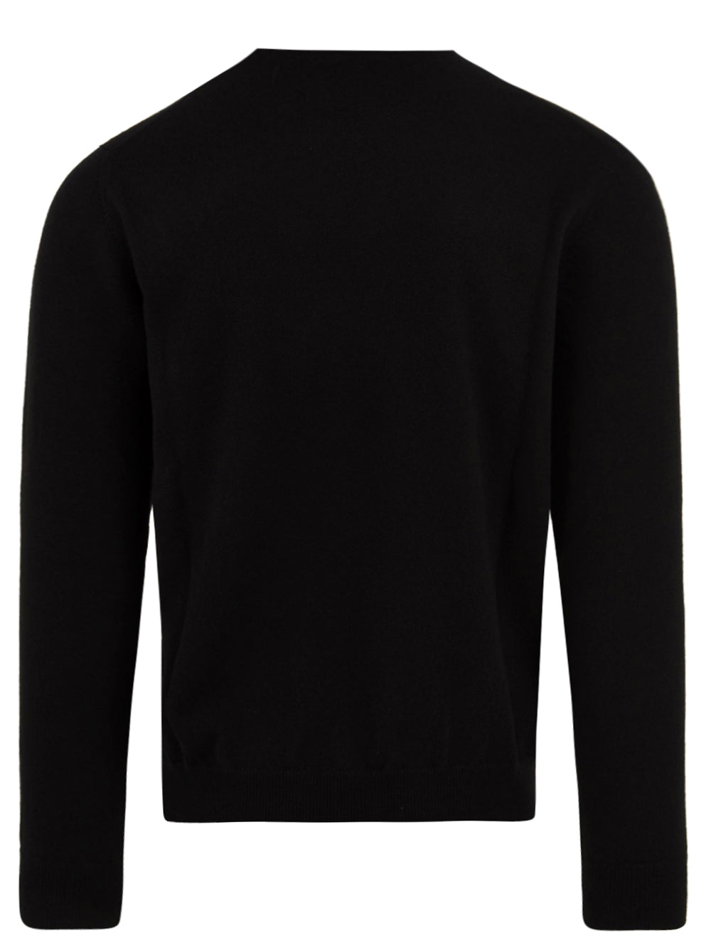 Maglione girocollo in cashmere MALO Uomo - Nero