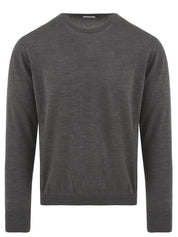 Maglione girocollo in lana vergine MALO Uomo - Grigio