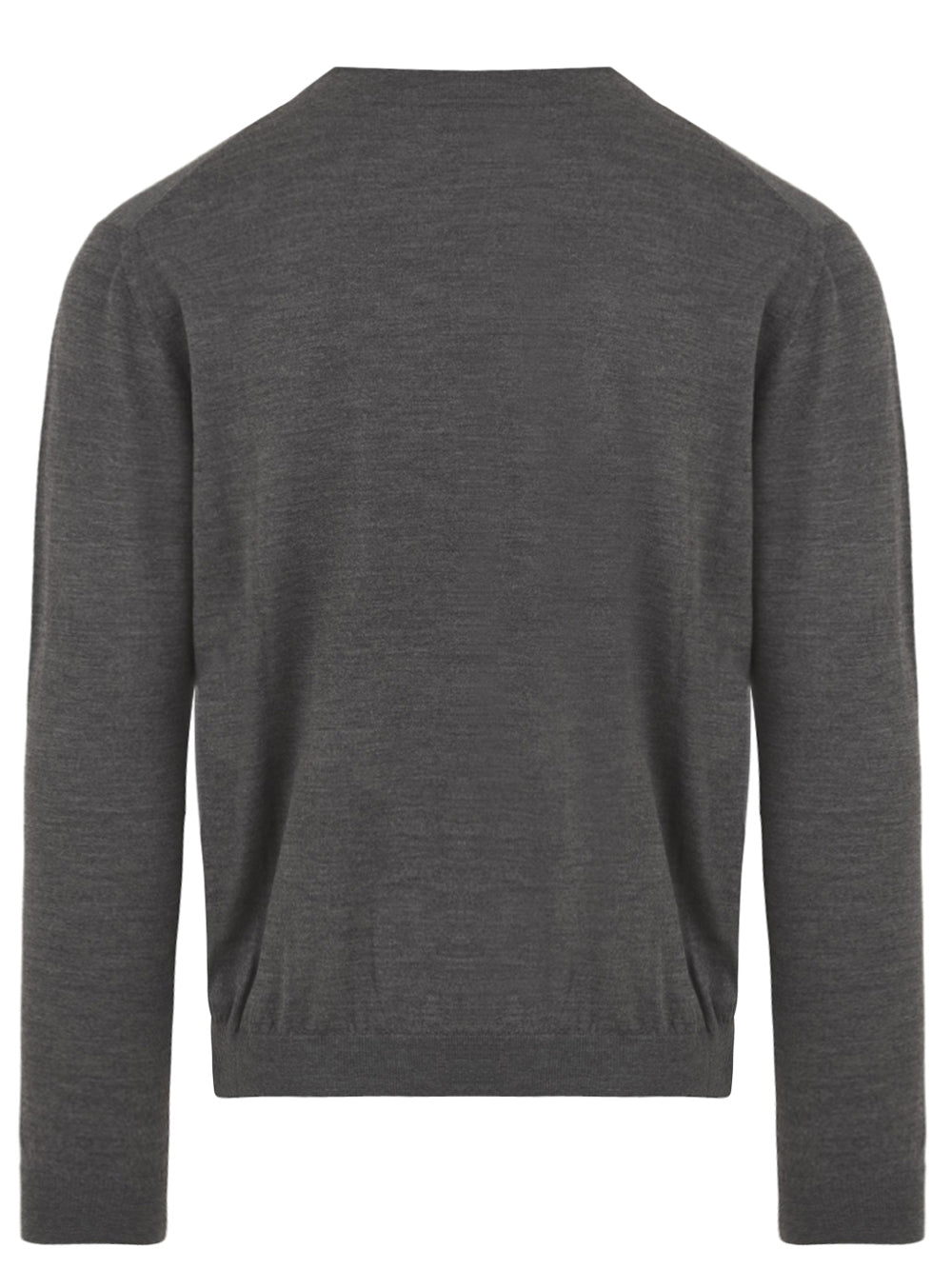 Maglione girocollo in lana vergine MALO Uomo - Grigio