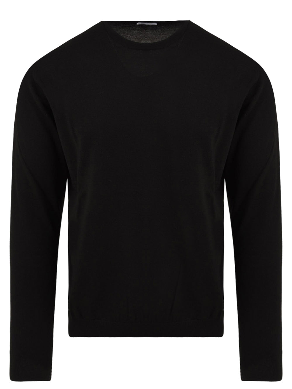 Maglione girocollo in lana vergine MALO Uomo - Nero