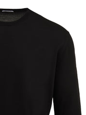 Maglione girocollo in lana vergine MALO Uomo - Nero