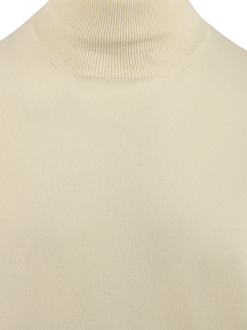 Maglione collo alto in cashmere MALO Uomo - Bianco