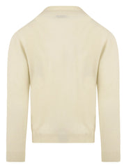 Maglione collo alto in cashmere MALO Uomo - Bianco